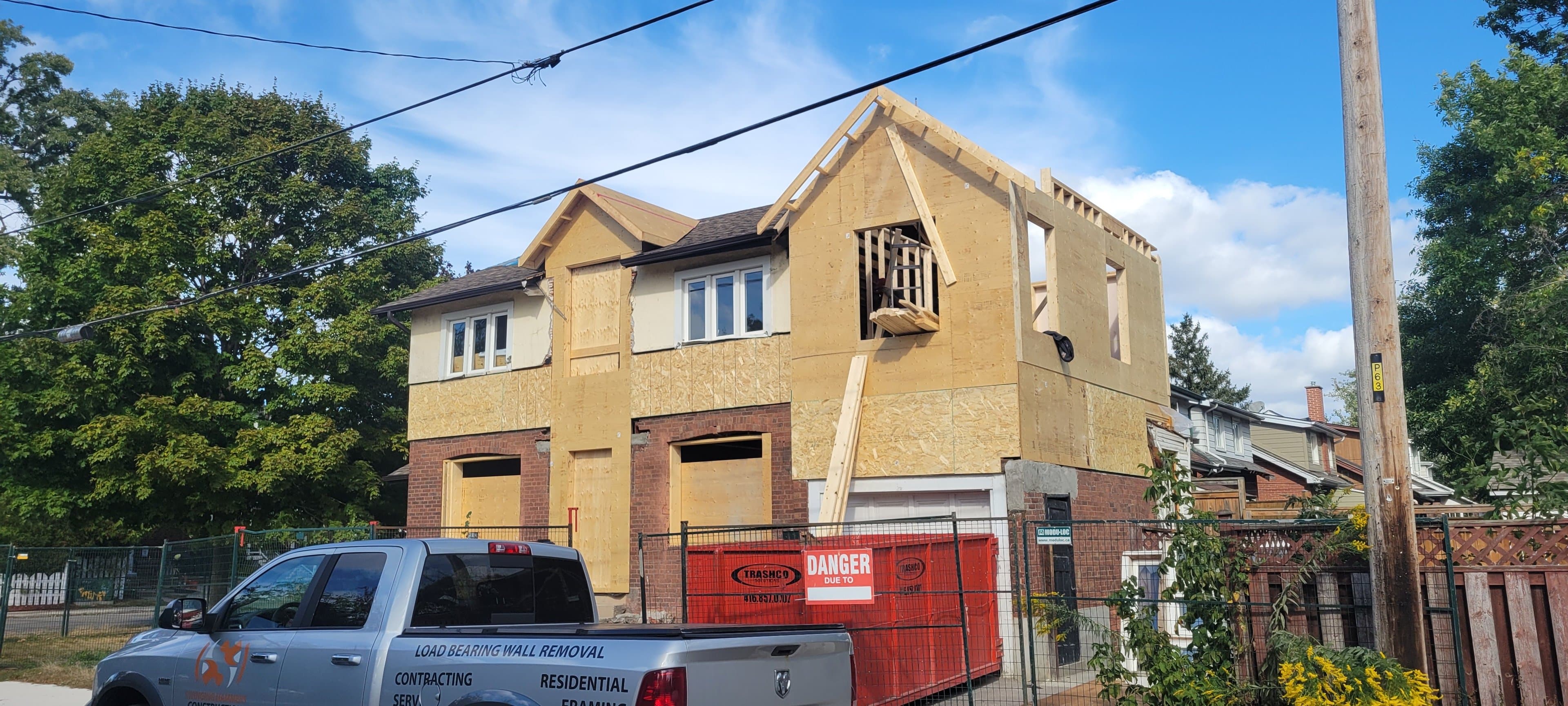 Structural Framing Hillside photo 5
