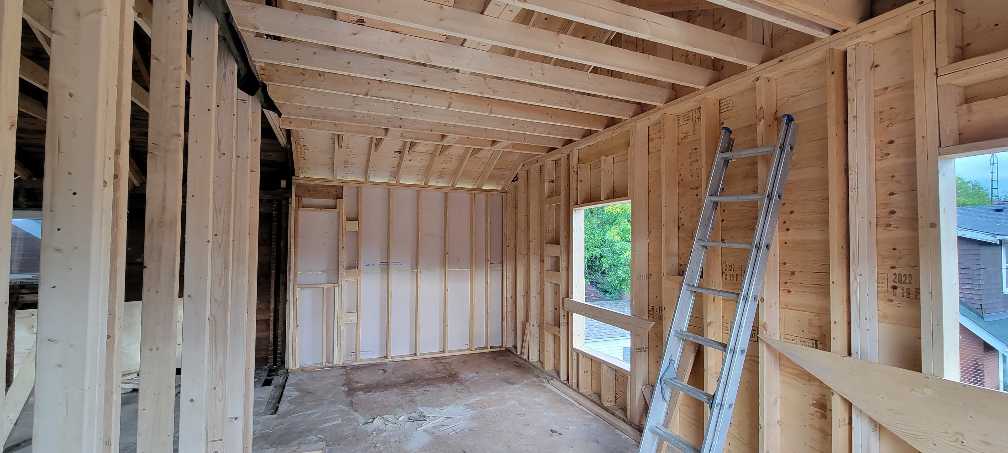 Structural Framing Hillside photo 2