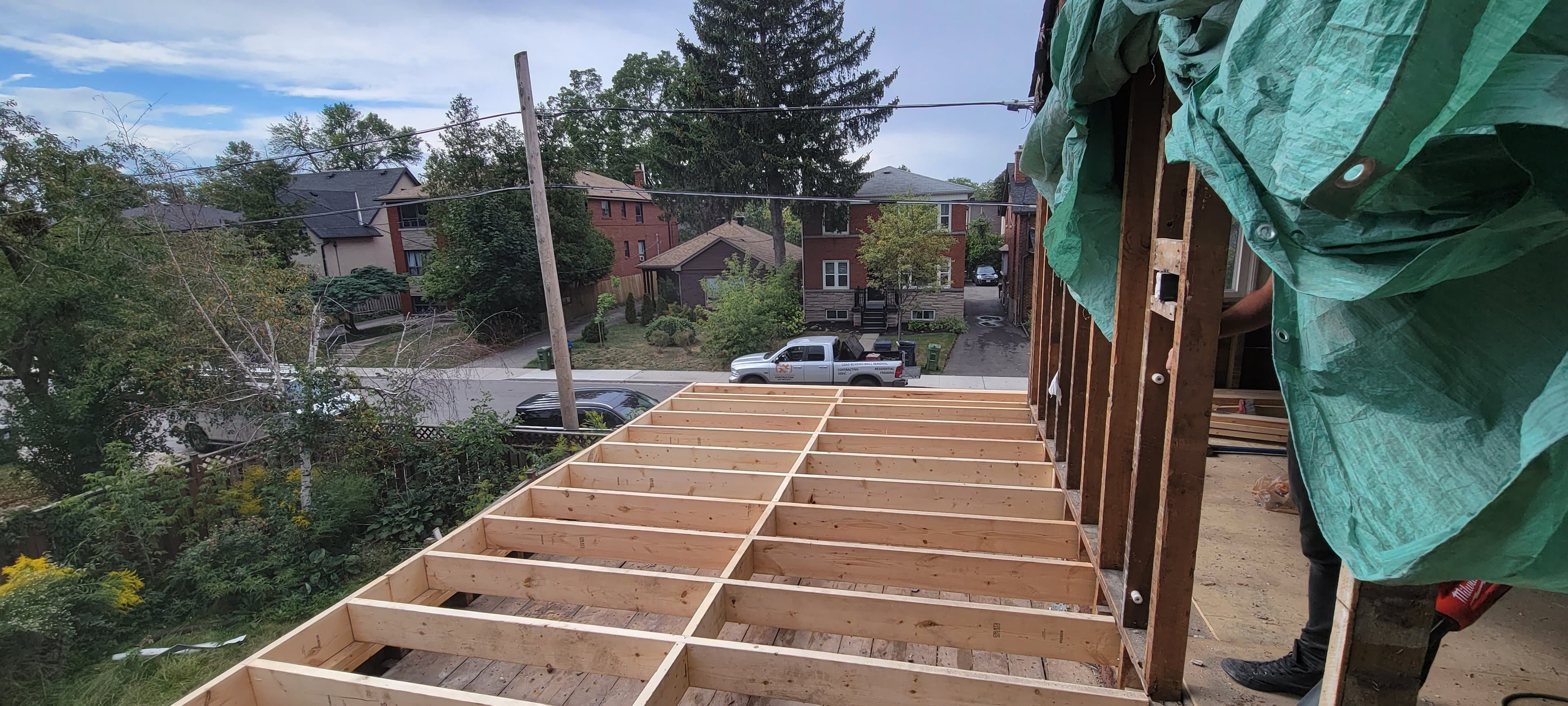 Structural Framing Hillside photo 14